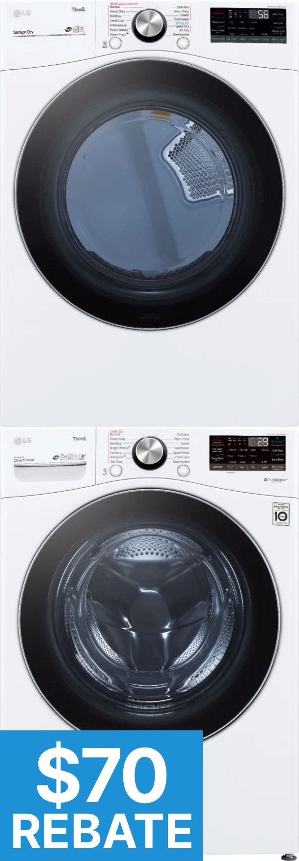 Gas Dryer & Washer